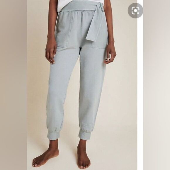 Anthropologie Saturday Sunday Sydney Waisted Joggers Pants size small - Picture 2 of 8